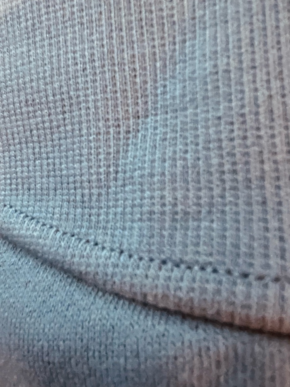 Lululemon Scuba High Rise Mini Skirt Oasis Blue Cotton Blend Fleece Size Small - Picture 8 of 8